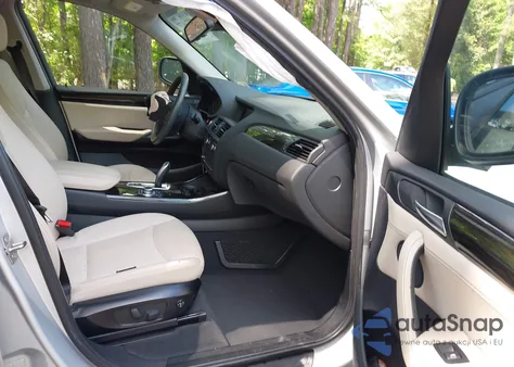 2011 BMW X3 xDrive28I z USA, uszkodzony, nr VIN 5UXWX5C5XBL709397